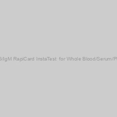 Image of 2019-nCoV IgG/IgM RapiCard InstaTest  for Whole Blood/Serum/Plasma samples